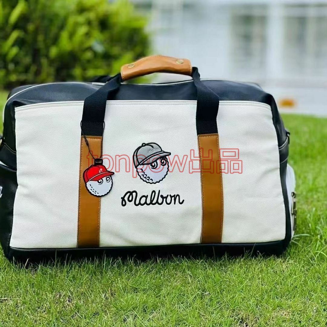人気商品 malbon golf マルボンゴルフ ボストンバッグ 大容量 マルボン
