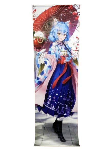 ホロライブ 雪花ラミィ タペストリー(等身大含) 5点まとめ売り ホロライブ 雪花ラミィ タペストリー(等身大含) 5点まとめ売り