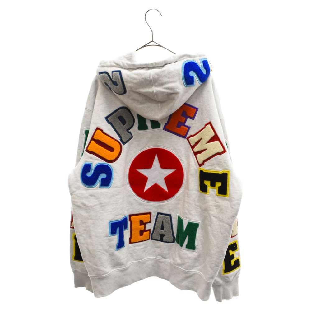 SUPREME (シュプリーム) 22SS Team Chenille Hooded Sweatshirt チーム
