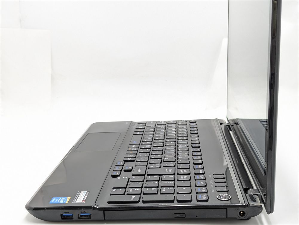 激安 15.6型 ノートパソコン ブラック NEC PC-LS550RSB 中古美品 第4世代Core i5 4GB BD-RE 無線 Webカメラ Windows11 Office済 保証付き