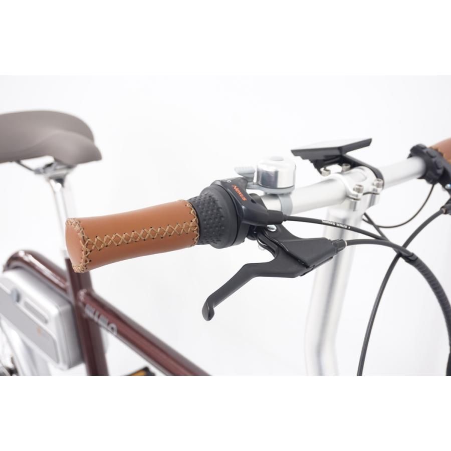 WIMO「ウィーモ」 COOZY AMBER BROWN 限定レザー 20インチ 電動アシスト自転車 / バイチャリ有明店 - メルカリ