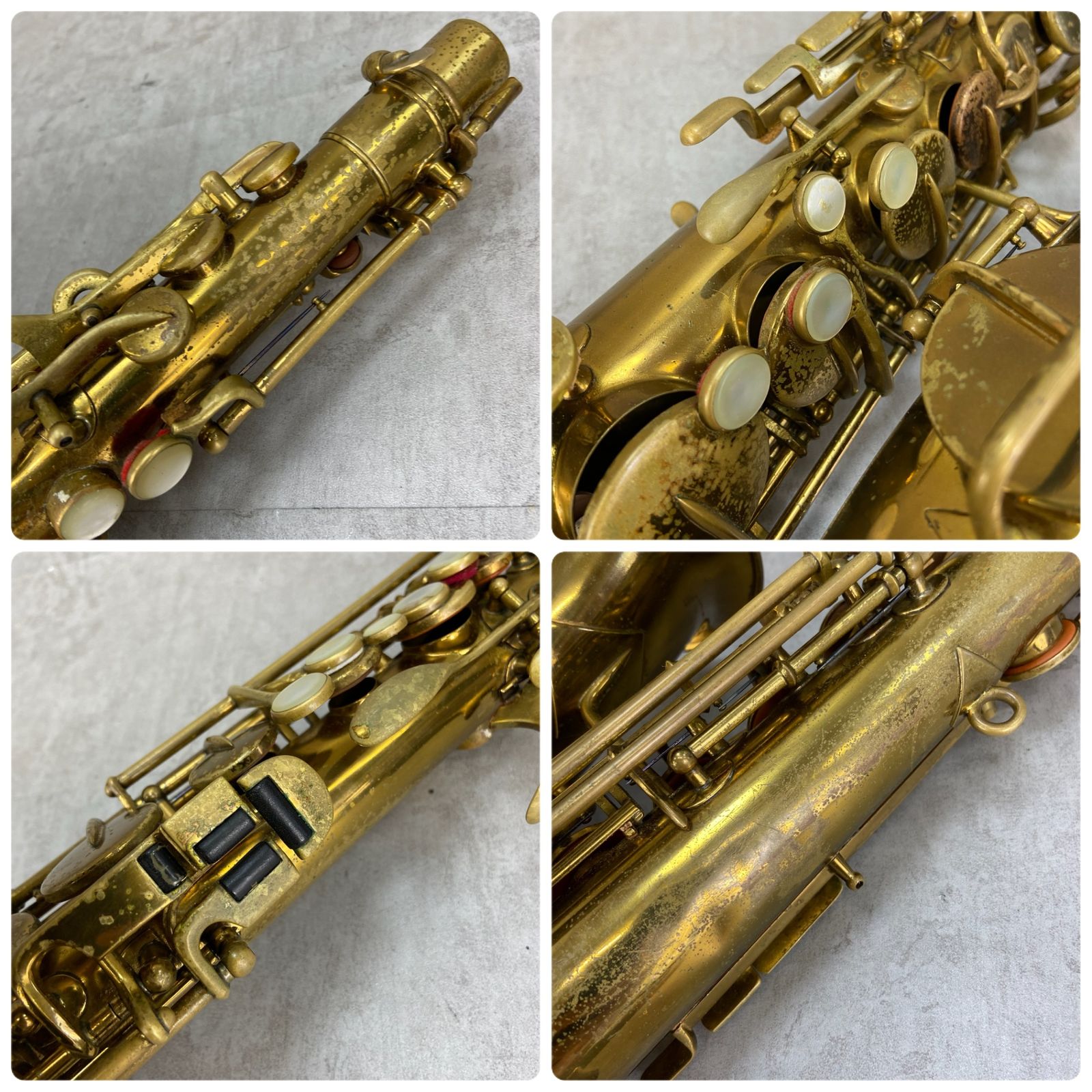 BUESCHR　ビンテージ　アルトサックス　TRUE TONE　22万番台 BUESCHR ビンテージ アルトサックス TRUE TONE 22万番台