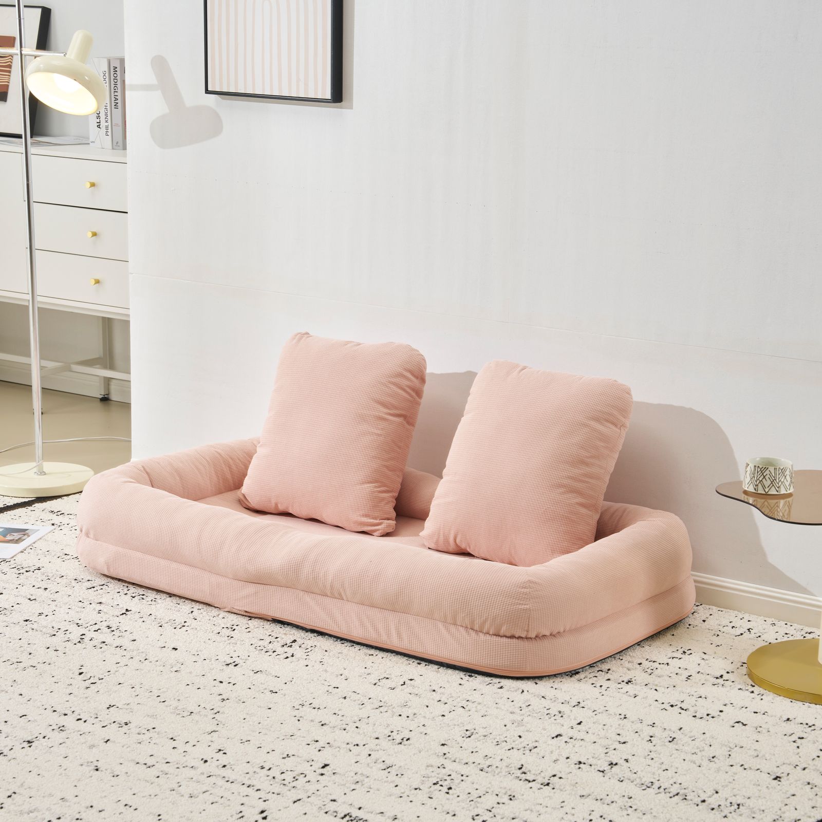 数量限定セール」6段調整可能な1人掛けソファーベッド・座椅子・