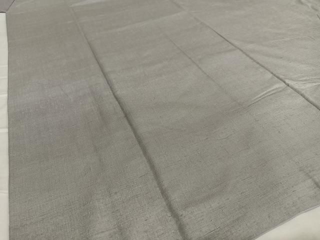 平和屋着物●結城紬 色無地