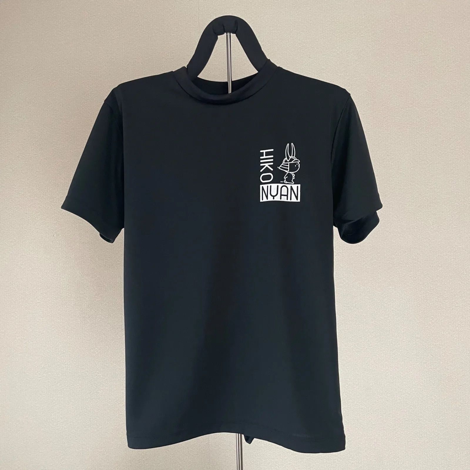 新品◆ひこにゃん◆　ドライTシャツ　ブラック　黒　SS・ S・M・L・LLサイズ 　メンズ　レディース