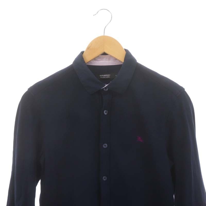 Burberry Black Label ブラックシャツ BURBERRY ブラックレーベル Tシャツ - メルカリ