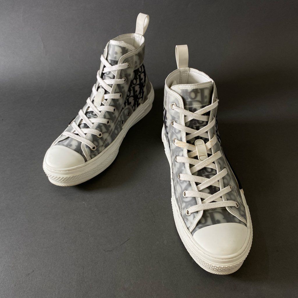 Dior HOMME ディオールオム B23 sneaker サイズ　40 9h4 DIOR HOMME ディオールオム Essentials B23 ハイトップスニーカー