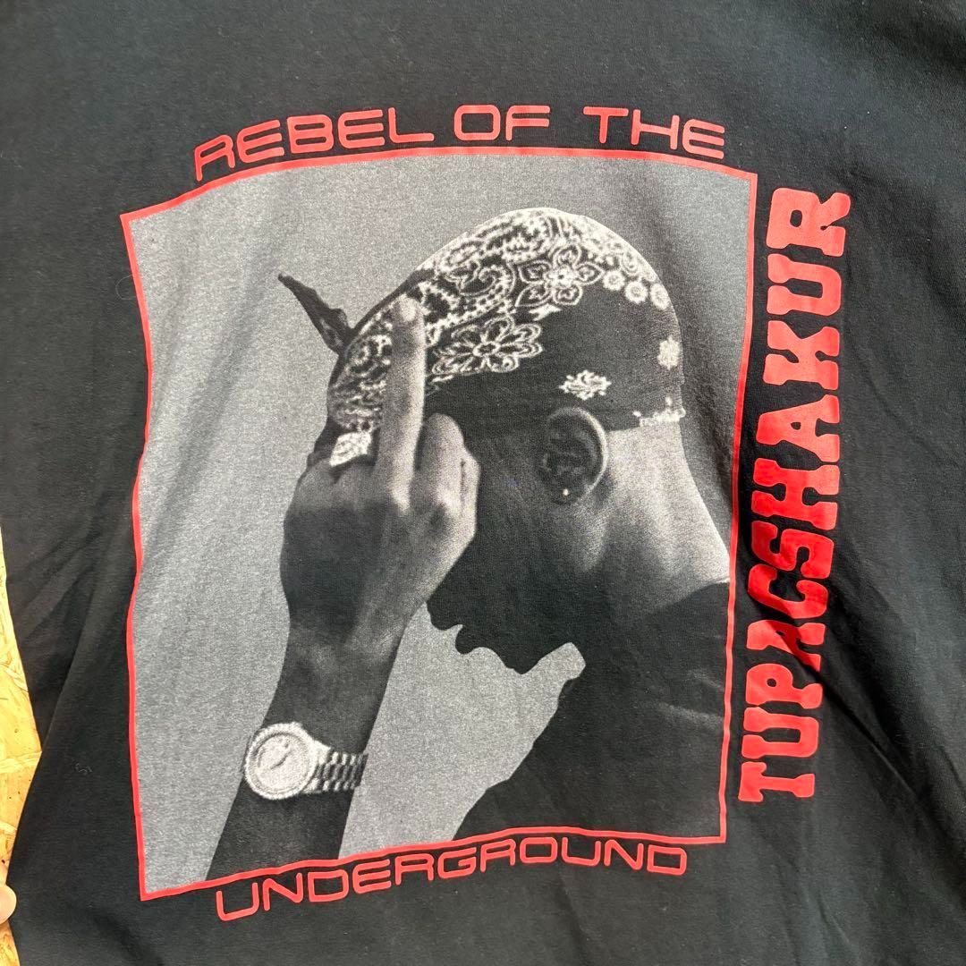 正規品【USA製】ツーパック XL相当 VLONE x 2pac Tシャツ - メルカリ