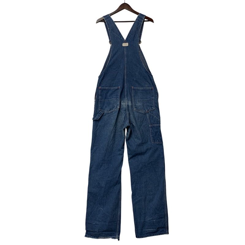 品 ROUND HOUSE ラウンドハウス プリントタグ DENIM OVERALL デニム オーバーオール 157-251022-cs-02-izu