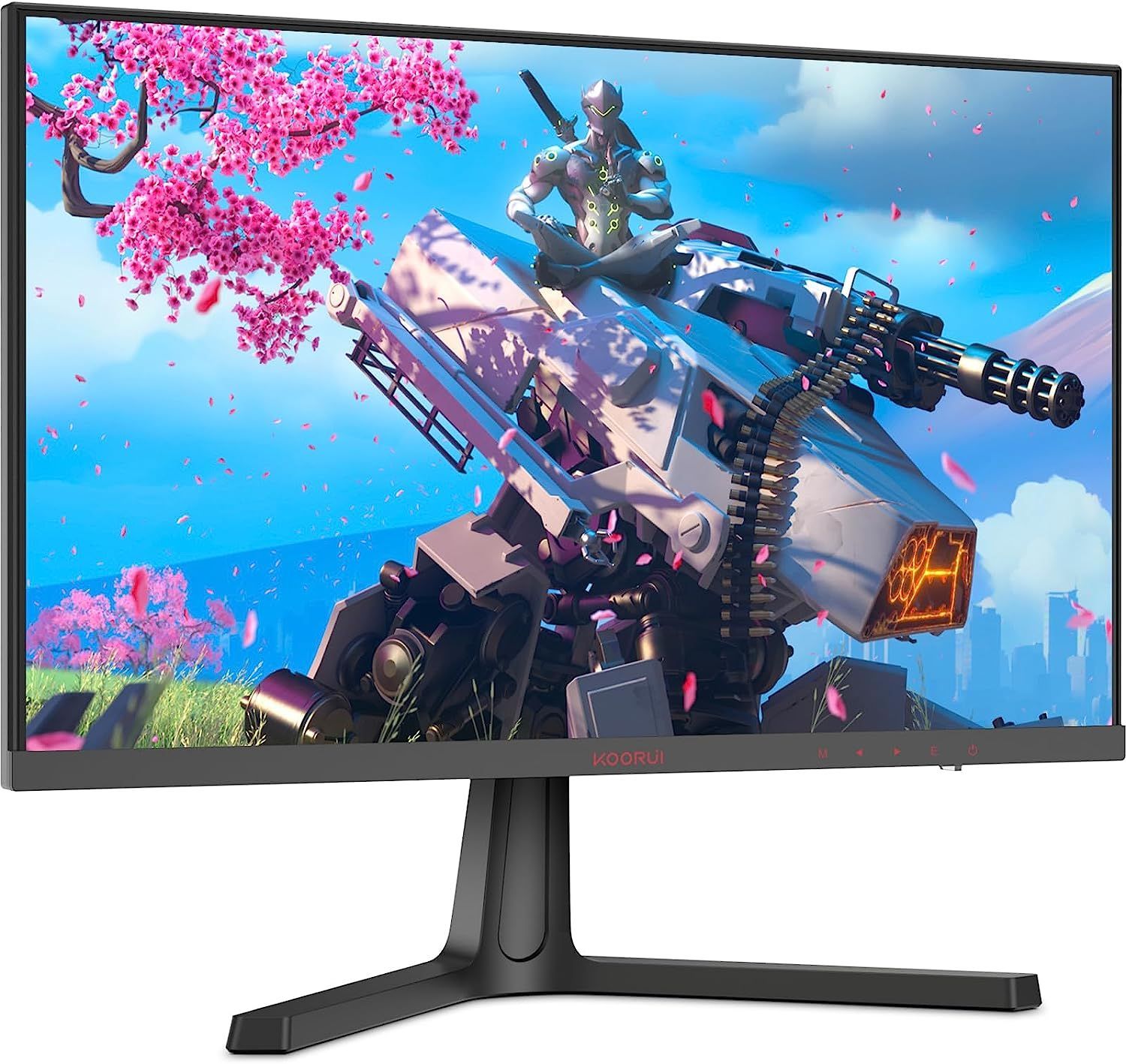 KOORUI 24E4 ゲーミングモニター 24 インチ フルHD 165Hz 1ms VAパネル