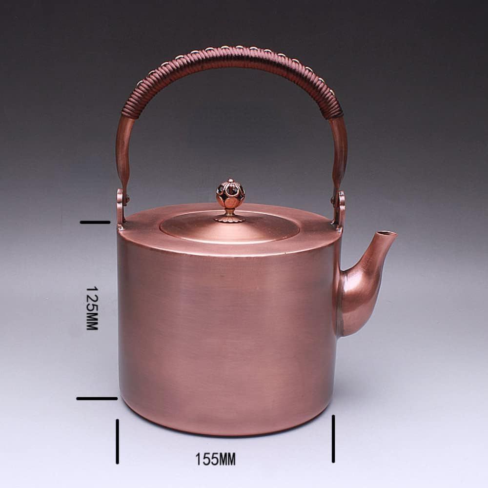 厚い銅のティーポット銅製コーヒーポット