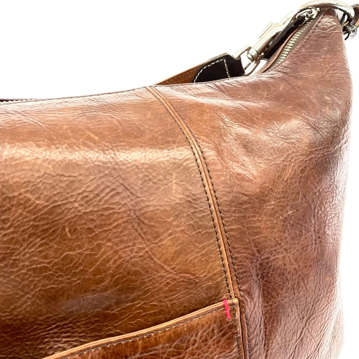 SOMES SADDLE ソメスサドル ショルダーバッグ レザー ブラウン メンズ 
