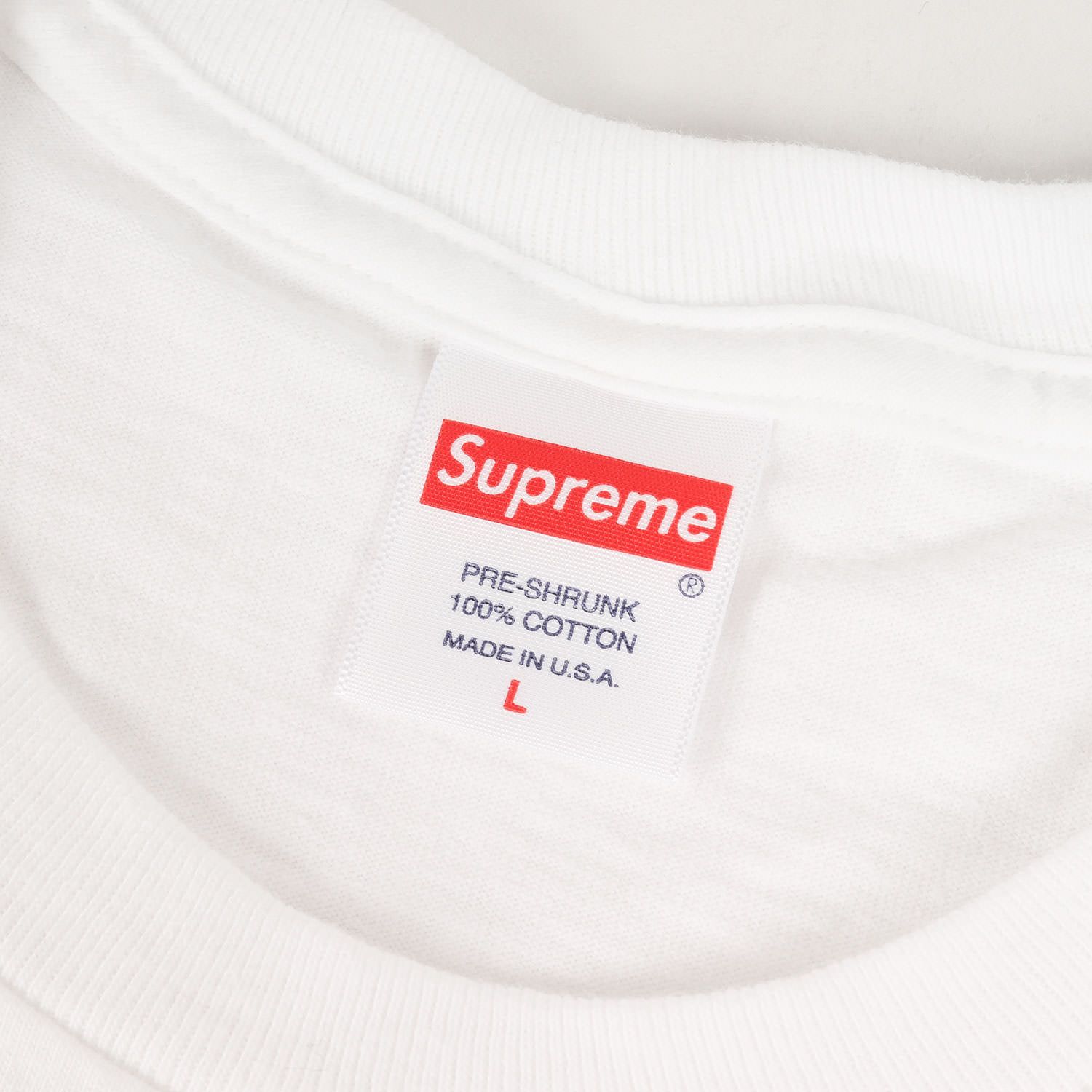 Supreme シュプリーム Tシャツ・カットソー 白 M 3303324O0242 Supreme シュプリーム Tシャツ サイズ:L / 20AW ブランドロゴ