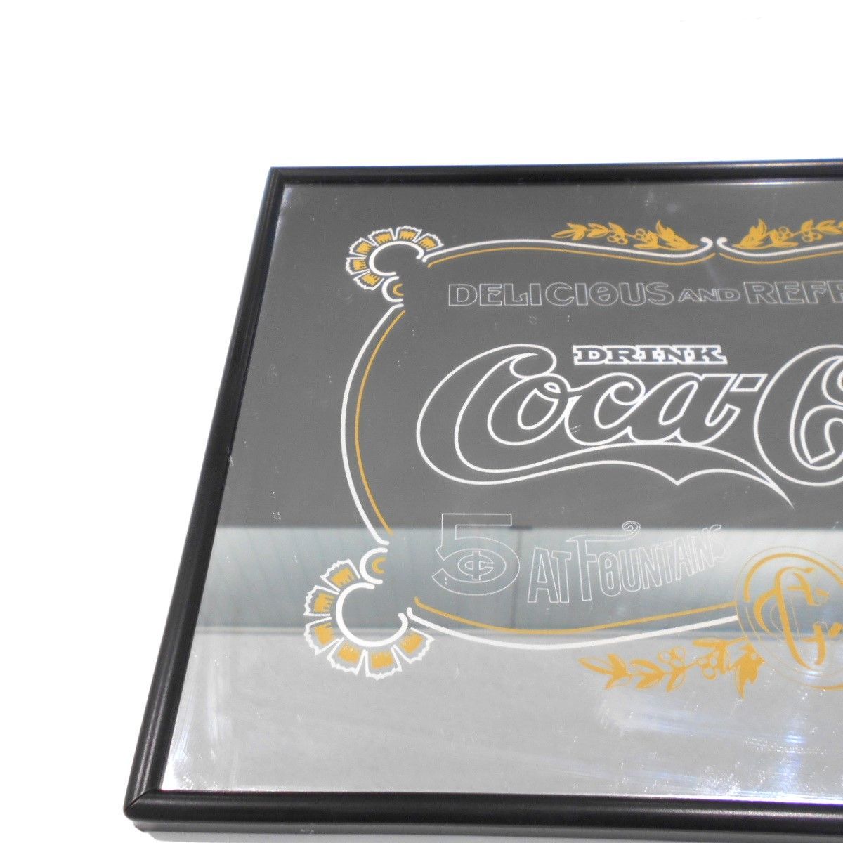 コカコーラ パブミラー レトロ(マサ) 楽天市場】パブサインミラー COCA-COLA ICE COLD コカコーラ