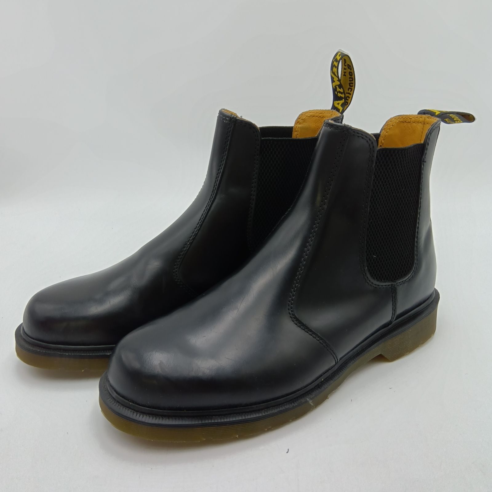英国製　美品　ドクターマーチン　チェルシー　UK8 サイドゴア　27.0　黒 楽天市場】Dr.Martens ドクターマーチン サイドゴア レザーシューズ