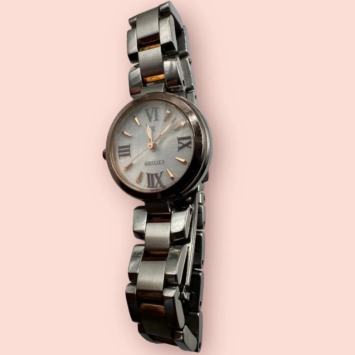 【ソーラー、美品】シチズン クロスシー エコドライブ 8635-T016057 極美品】citizen シチズン XC エコドライブ E031-T014275