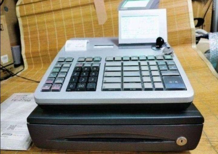 カシオレジスター TE-2700 フル設定込み PC連携 727272 - メルカリ