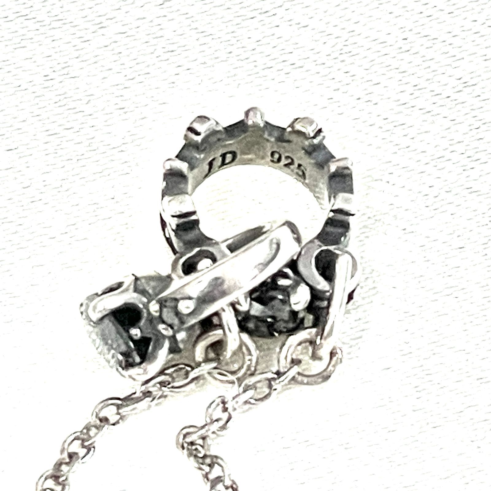 JUSTIN DAVIS CHARLOTTE ネックレス シルバー 【公式通販】