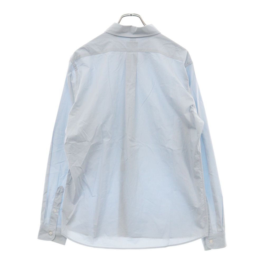 KENZO◇I/ワンポイントフラワー長袖シャツ/42/コットン/BLU