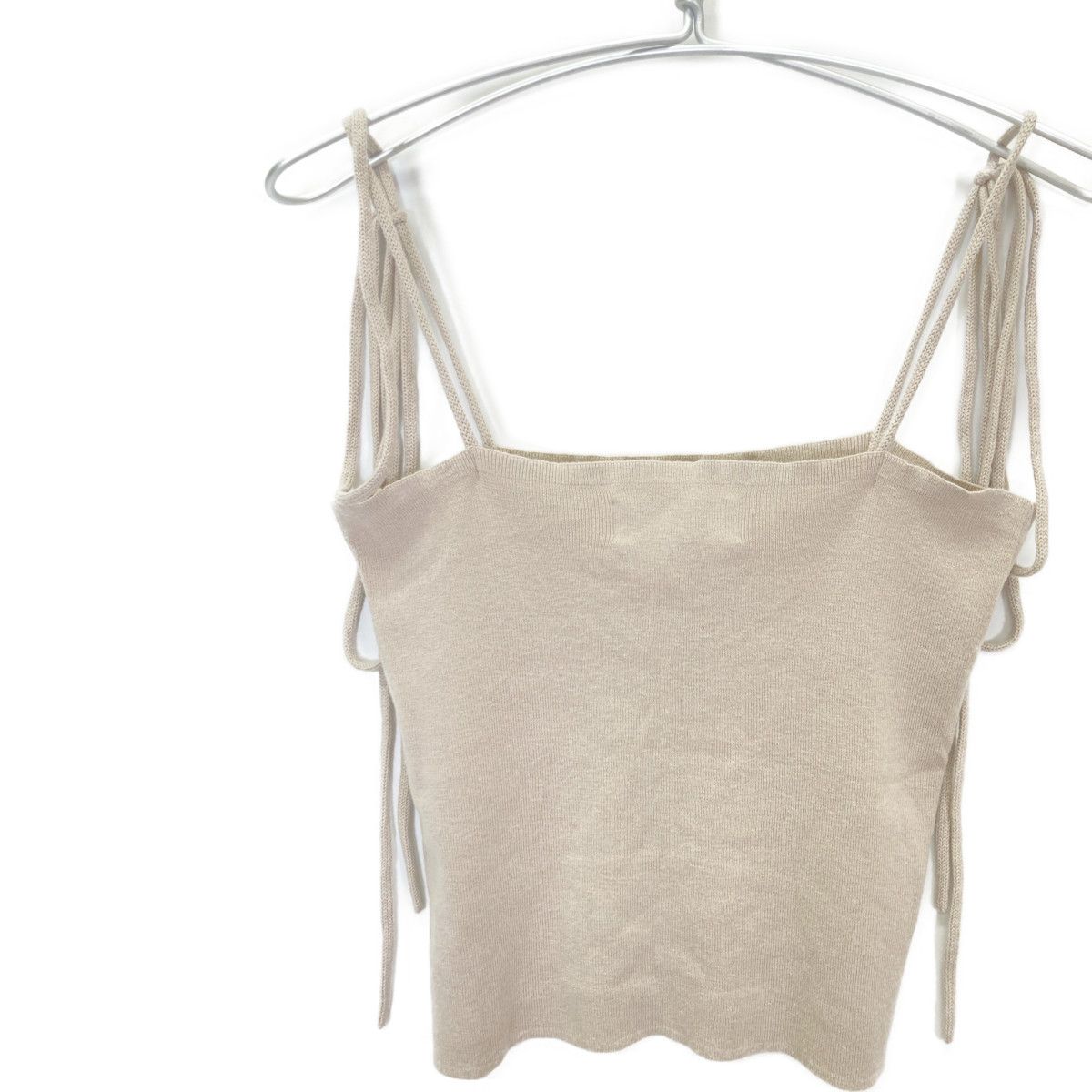 EXTREME CASHMERE エクストリームカシミヤ 23SS ﾍﾞｰｼﾞｭ ｶｼﾐﾔ混 ﾆｯﾄｷｬﾐｿｰﾙ n°276 love 表記無し SOLUCOESUFV_COM_BR