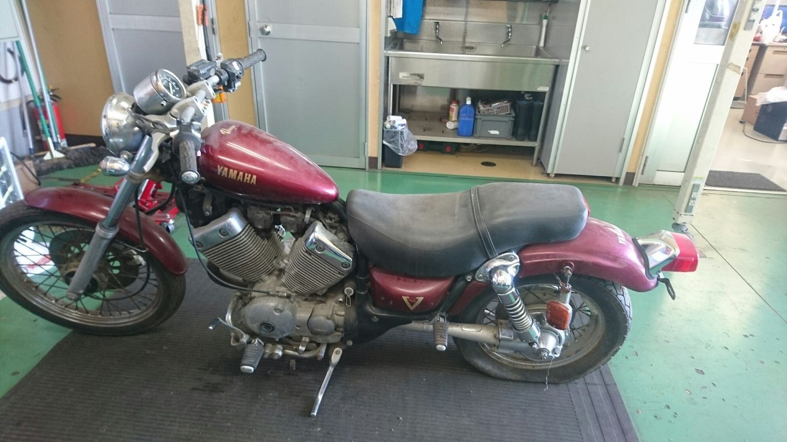 ヤマハ ビラーゴ400 2NT ダミータンクカバー Y166-61 - メルカリ