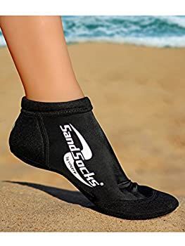 (XX-Small Black) - Vincere Sprite Low-Top Sand Socks