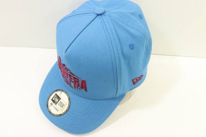 中古】 NEW ERA メンズキャップ -- buffalo ny キャップ NEW ERA -- 青