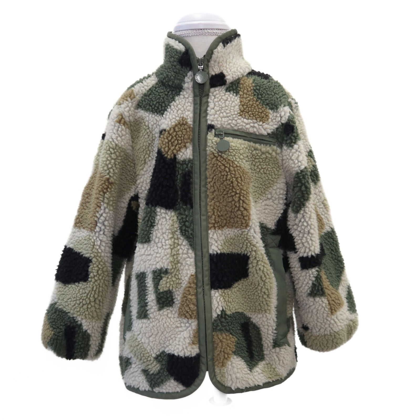 ステラマッカートニー キッズ アウター ボア 迷彩