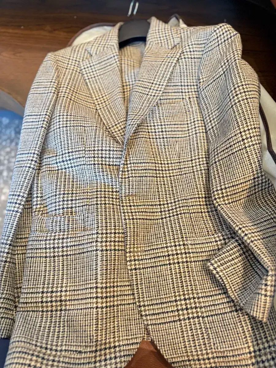 【美品/英国製】Drake's オーバーシャツ ジャケット ヘリンボーン M コットンヘリンボーン カバーオールジャケット | ブランド古着の
