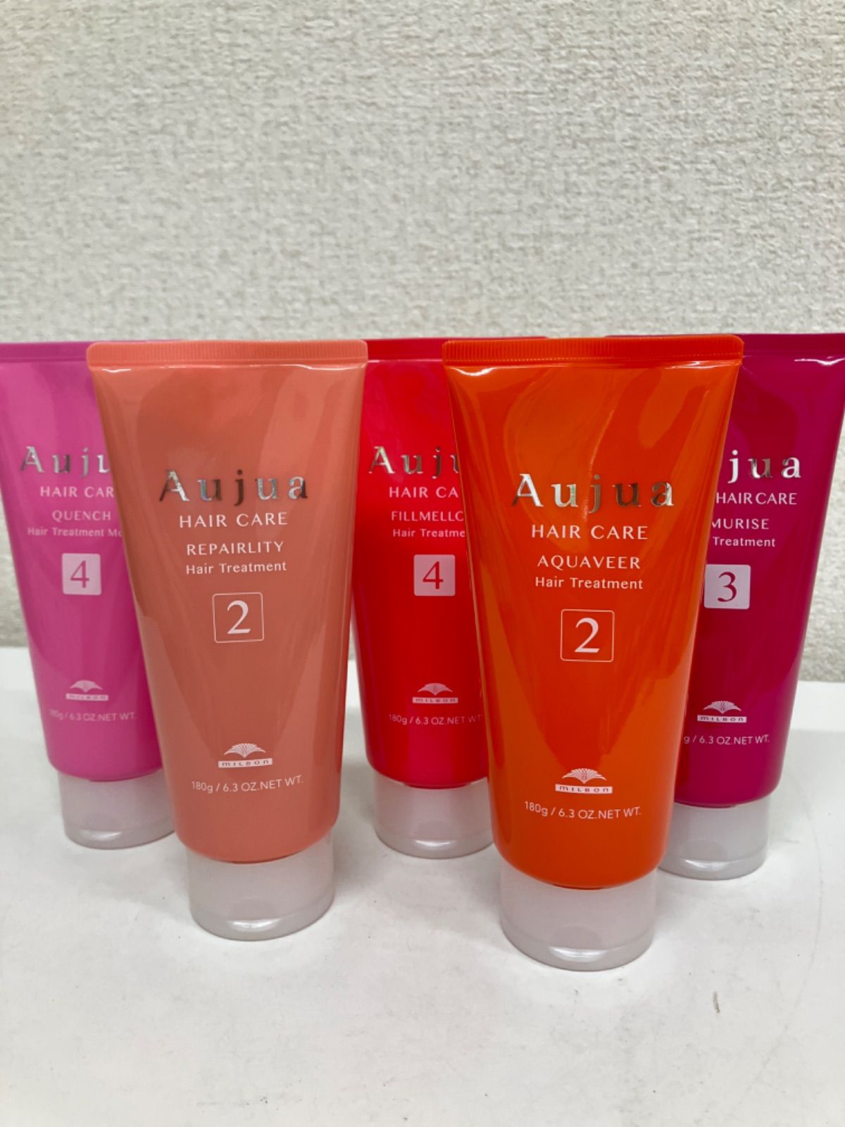 Merukarin　オージュア 未使用】Aujua オージュア ヘアトリートメント 5本セット - メルカリ
