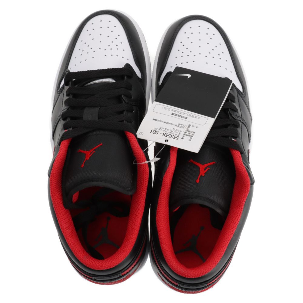 NIKE (ナイキ) AIR JORDAN 1 LOW White Toe 553558-063 エアジョーダン