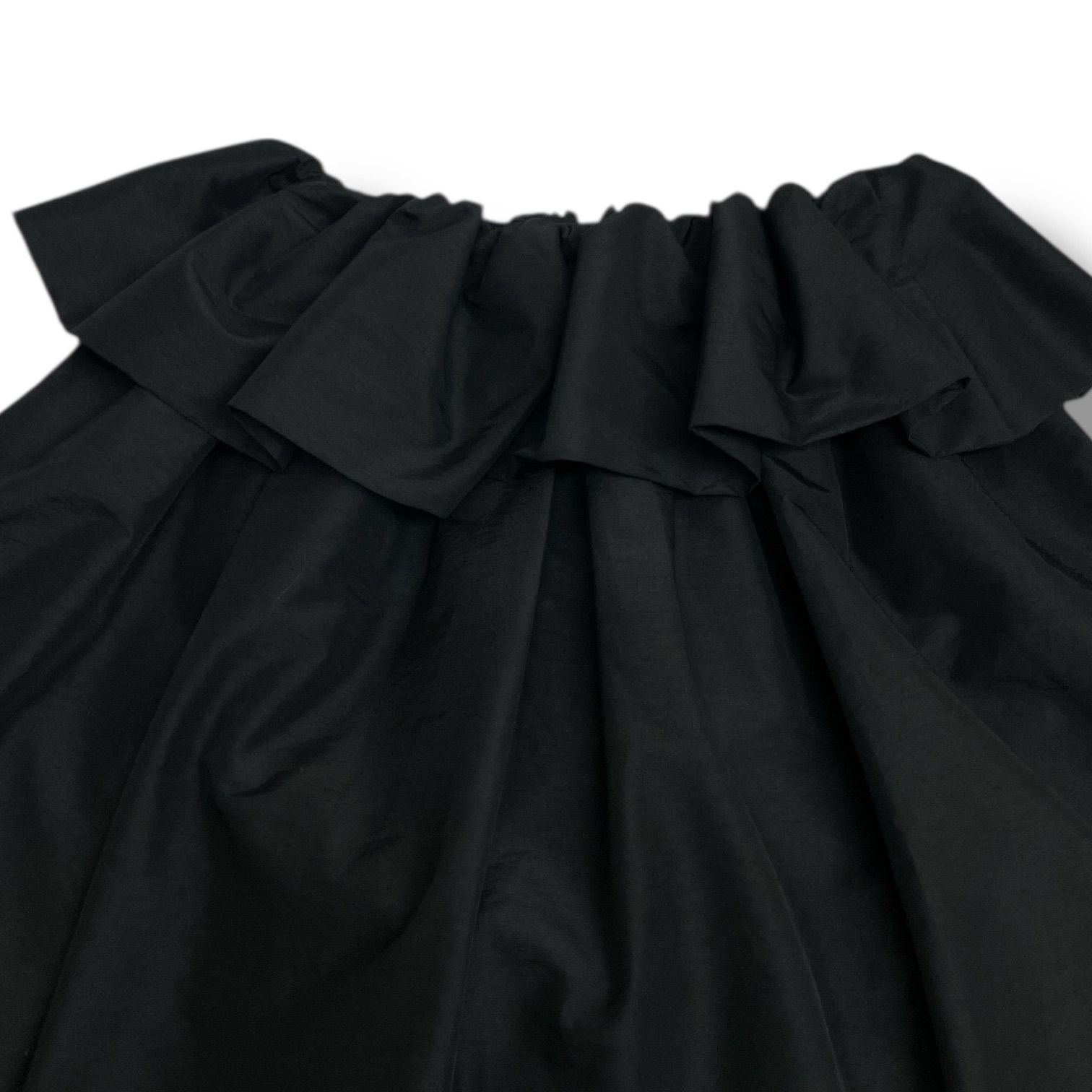 【新品タグ付き】AMOMMA アモマ ボリュームアップフレアスカート　ブラック黒 AMOMMA アモマ VOLUME UP FLARE SKIRT ボリュームアップフレアスカート