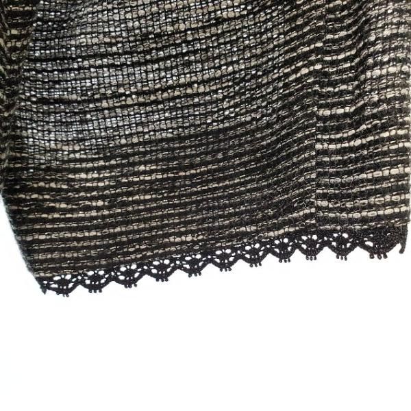 【KCM】jsa-73-23.5★新品★【Leilian/レリアン】レディース　キャンパス地ウェッジソールパンプスブラック 23.5【0002422】 レリアン Leilian マフラー （ネイビー） - ファッション通販 MAGASEEK