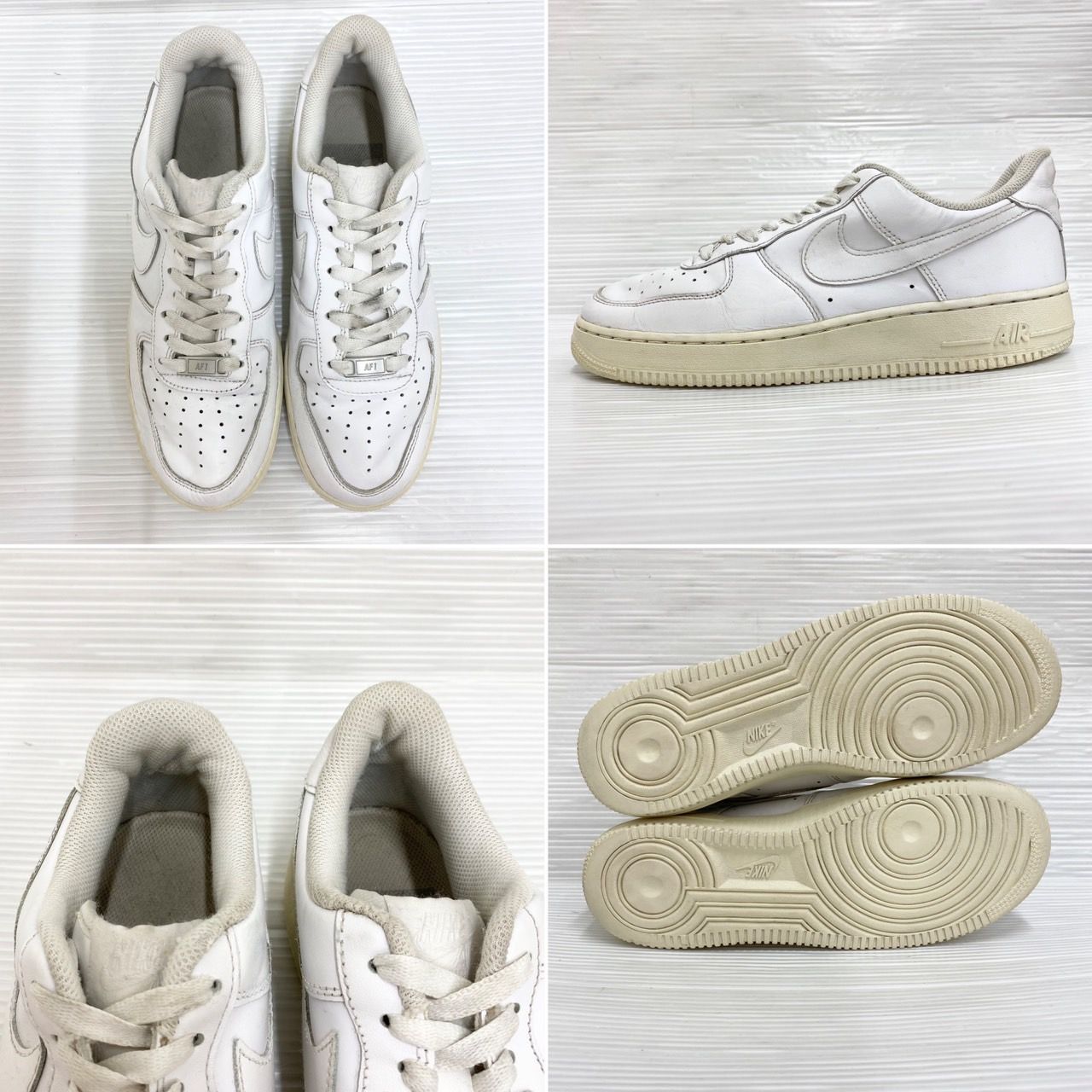 ナイキ エアフォースワン NIKE AIR FORCE 1 26cm ホワイト