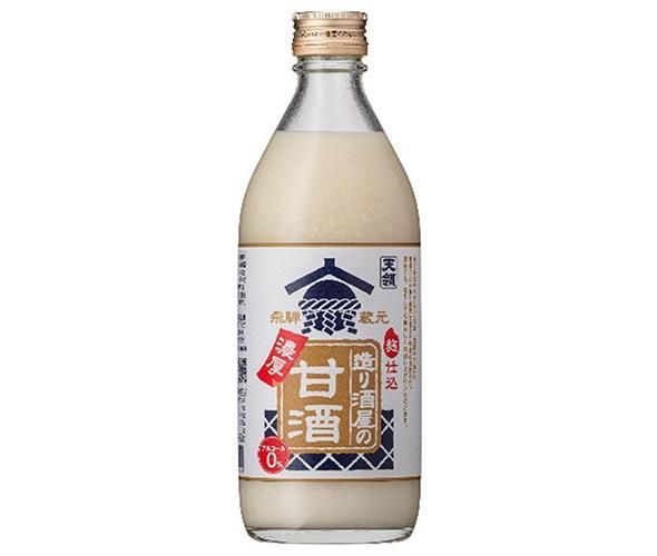 天領食品 造り酒屋の濃厚甘酒 500g瓶×12本入× 2ケース ｜ 甘酒 あまざけ 米麹 ノンアルコール