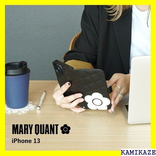 ☆ MARY QUANT マリークヮント iPhone 1 プ/ブラック 784 - ROSE shop