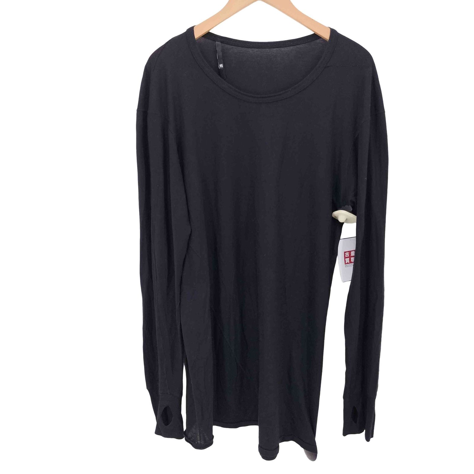 11 by Boris Bidjan Saberi(ボリスビジャンサベリ) U CAN FUCK W ロング プリントカットソー  サムホール  アルチザン メンズ 表記無 【中古】【ブランド古着バズストア】 ボリスビジャンサベリ 11 by Boris Bidjan Saberi U CAN FUCK W ロング