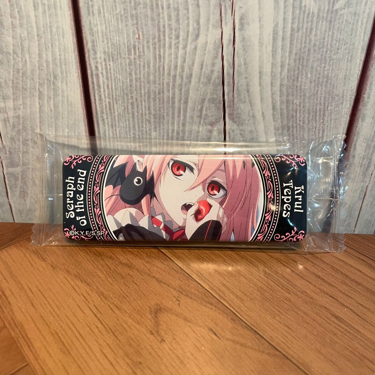 【冬バーゲン★特別送料無料！】 ☆ロング缶バッジ☆終わりのセラフ クルル・ツェペシ - メルカリ ピンズ・ピンバッジ・缶バッジ