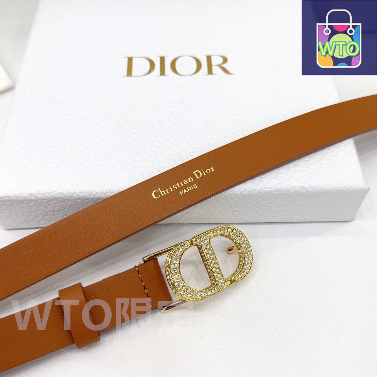 Dior ディオール エレガント ファッションベルト12-1 - メルカリ
