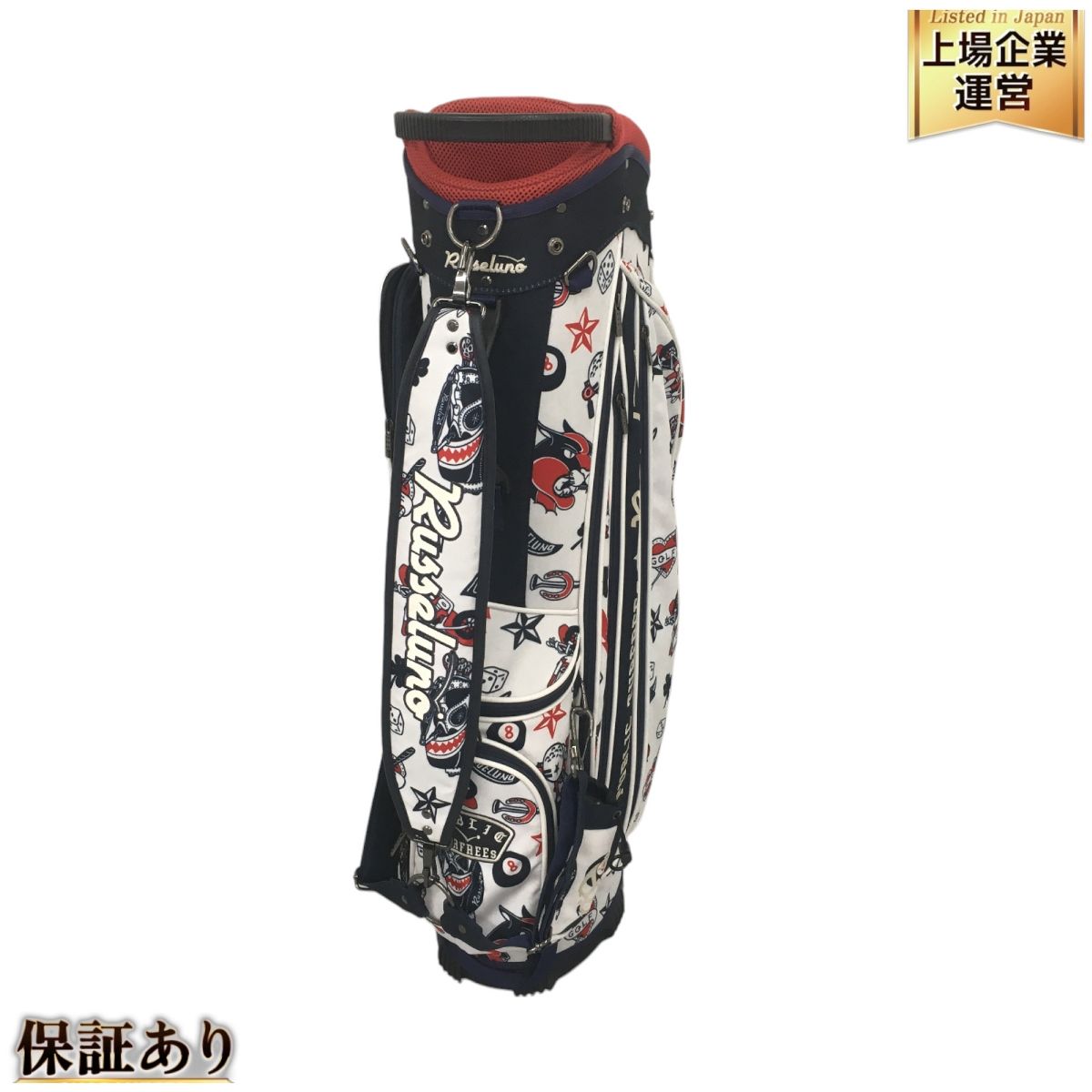 russelnoキャディバッグ 稀少！【25点限定】RUSSELUNO ラッセルノ