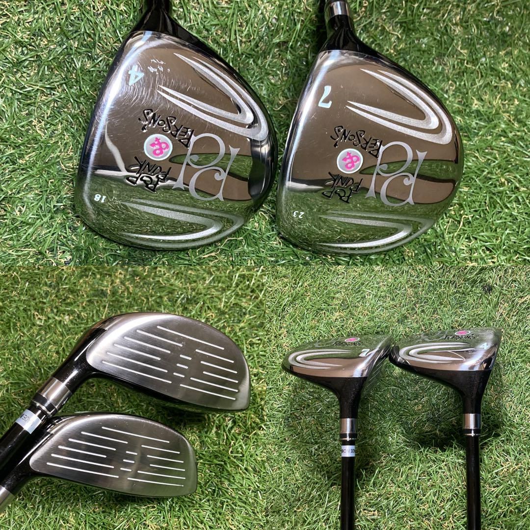 パーソンズ ポップパンク レディース ゴルフセット 8本 右利き