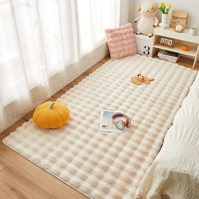 新品未使用ラグ カーペット 70cm×210cm 70cm×180cm 暖かい モコモコ 北欧風 韓国風 オレンジ グレー ピンク ホワイト ピンク カーキ 温活 冬 あたた