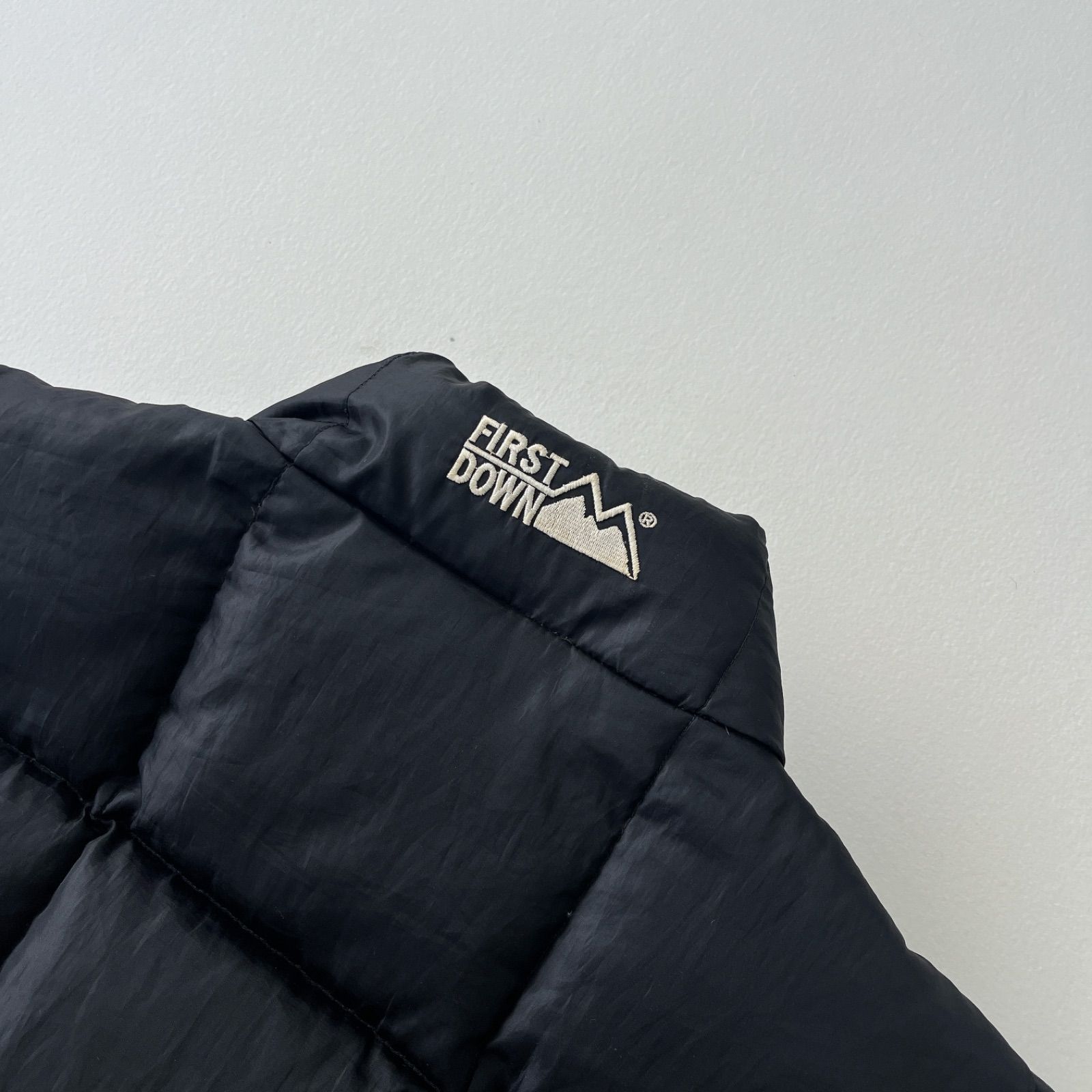 FIRST DOWN ダウンベスト FIRST DOWN ダウンベスト ベスト バブルダウンベスト マイク