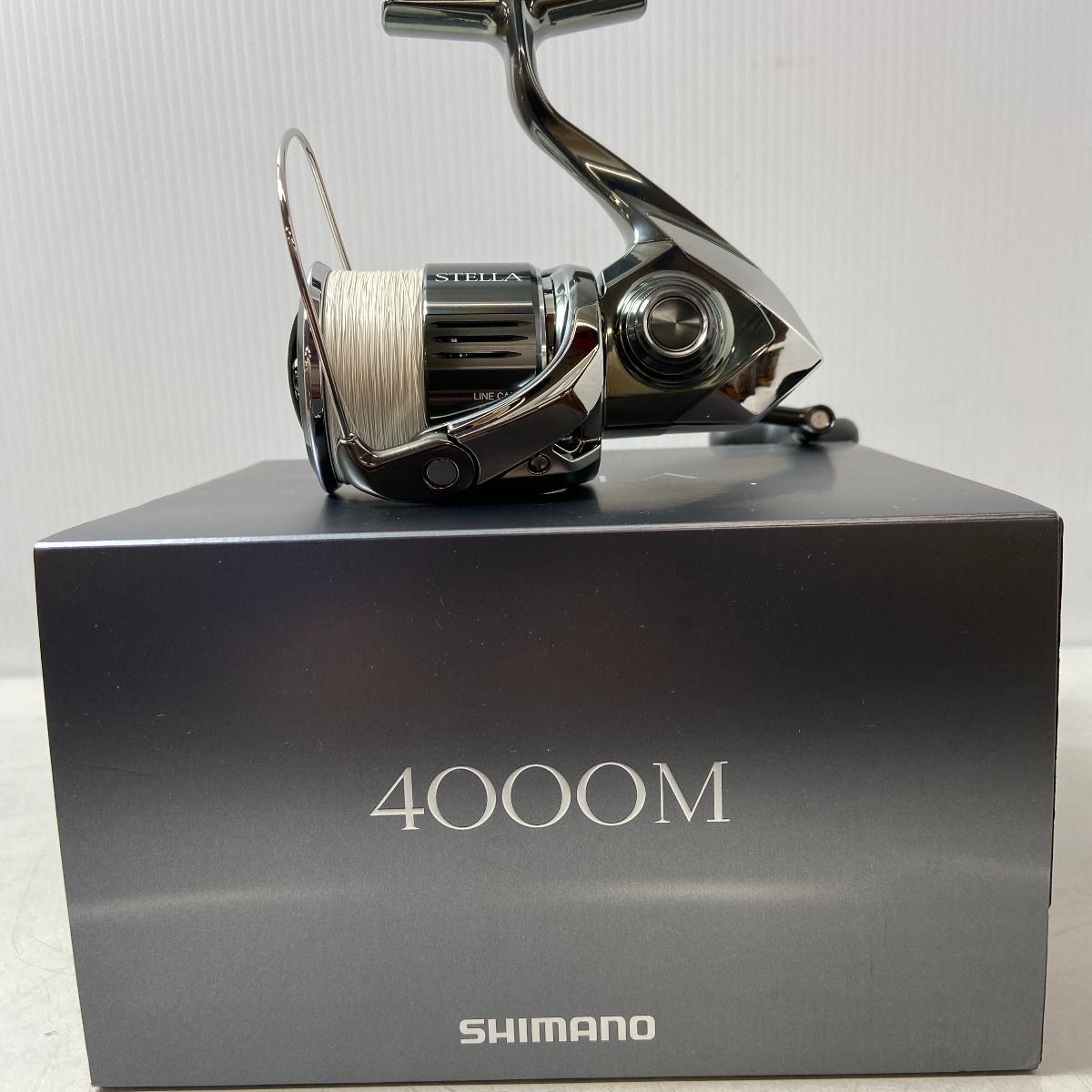 ΨΨSHIMANO シマノ スピニングリール 22ステラ4000M 箱付 043948 - メルカリ