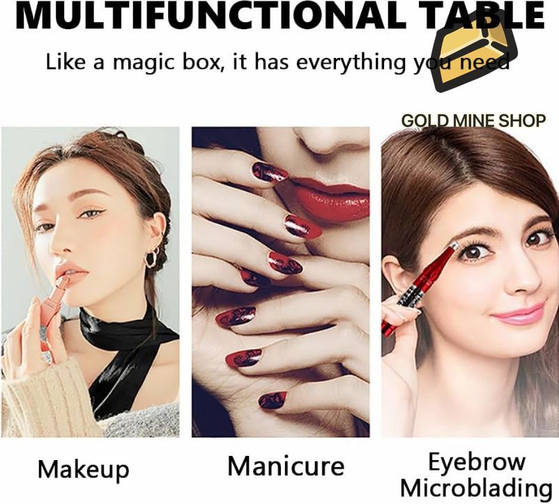 トラベルローリングマニキュアテーブル マニキュアショップ用折りたたみ式ネイルデスク