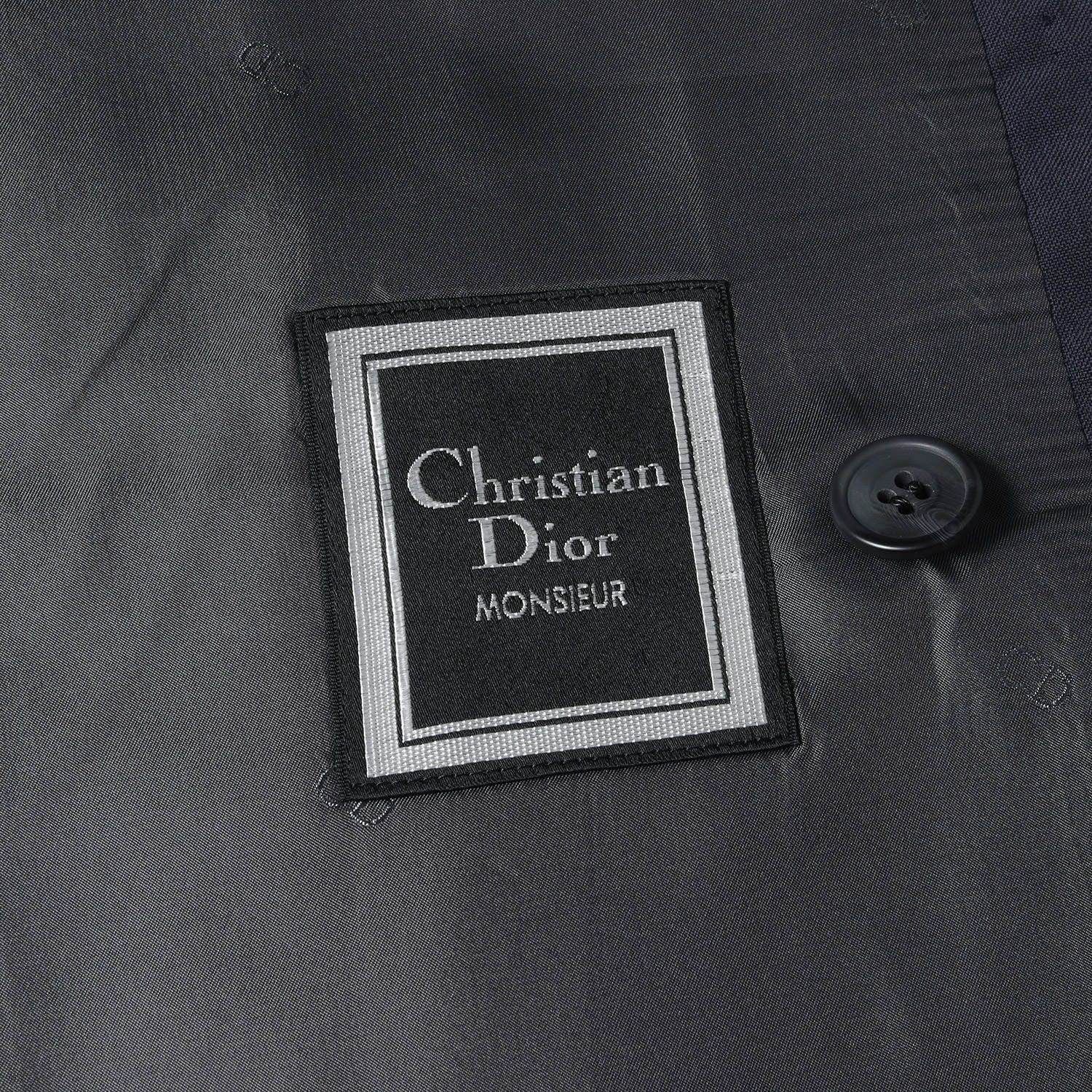 Christian Dior ピークドラペルテーラードジャケット ディオール Christian Dior ピークドラペルテーラードジャケット ディオール