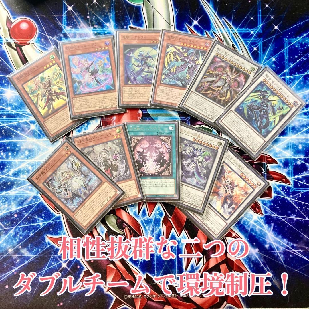 大会優勝構築 【白き森センチュリオン】 デッキ&EX15枚&三重