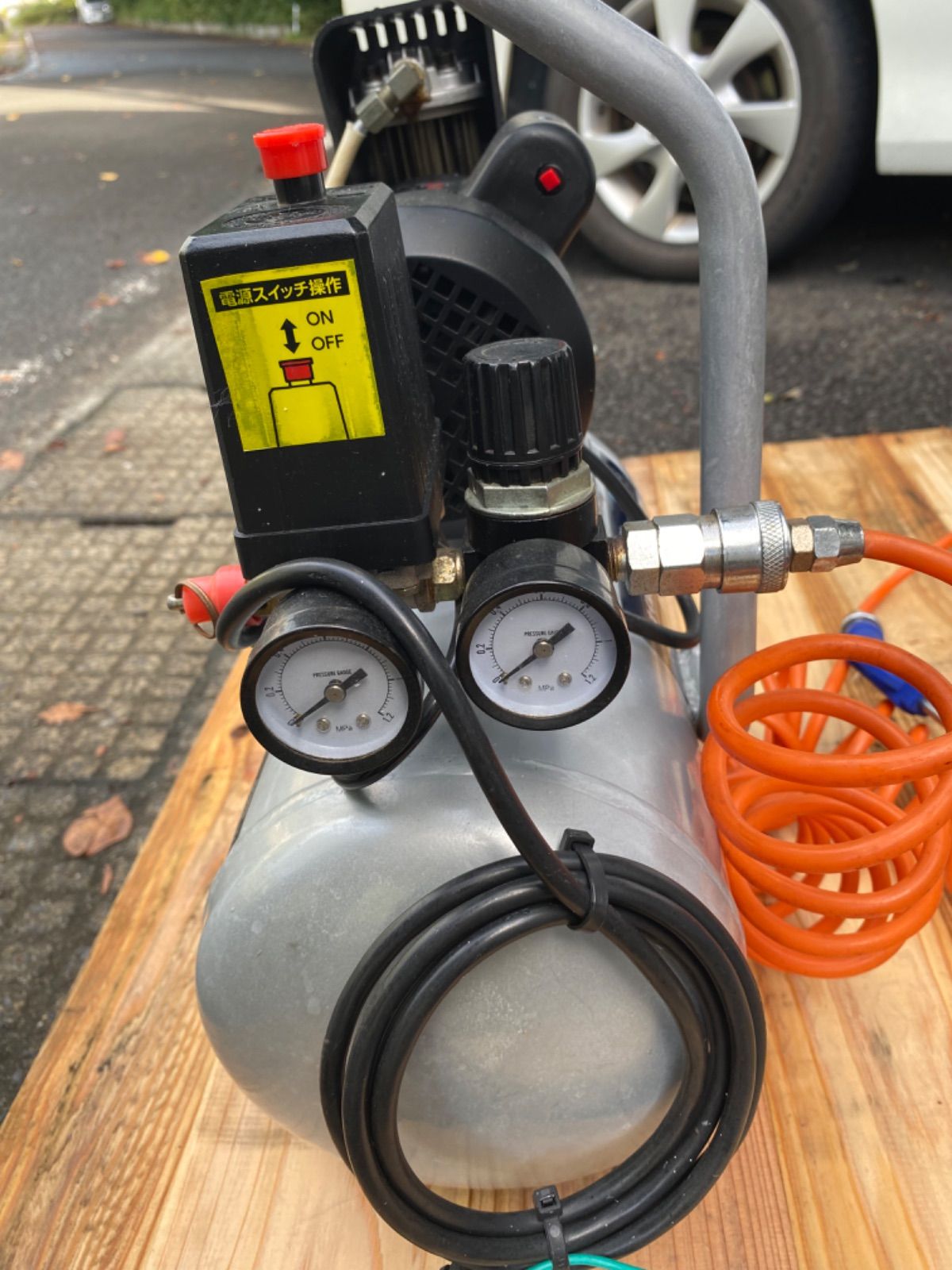 オイルレスコンプレッサー ACP-10Aa 10lタンク