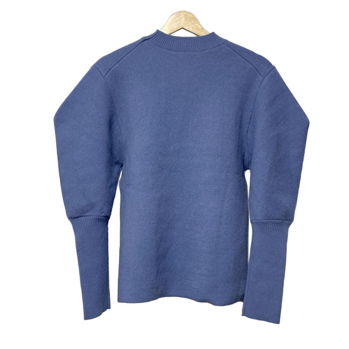 HAVEL studio ハーヴェルスタジオ 長袖セーター サイズ38 M レディース - ブルーグレー ハイネック