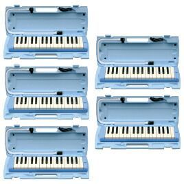 ピアニカ 32鍵 ブルー 5台 P-32E*5 ヤマハ